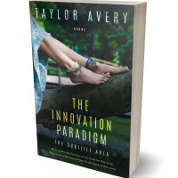 3D view of Premade Nature Book Cover - Heavy Metal