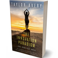 3D view of Premade Health & Dieting & Fitness Book Cover - Chalky