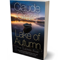 3D view of Premade Nature Book Cover - Mirage