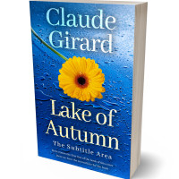 3D view of Premade Nature Book Cover - Tory Blue