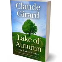 3D view of Premade Nature Book Cover - Dark Fern