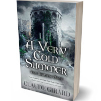 3D view of Premade Fantasy Book Cover - River Bed