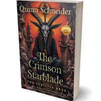3D view of Premade Fantasy Book Cover - Dune
