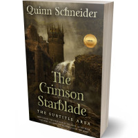 3D view of Premade Fantasy Book Cover - Oil