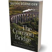 3D view of Premade Literary Fiction Book Cover - Rangitoto