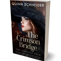 3D view of Premade Historical Book Cover - Cocoa Brown