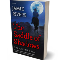 3D view of Premade Action & Adventure Book Cover - Mirage