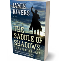 3D view of Premade Action & Adventure Book Cover - Mirage