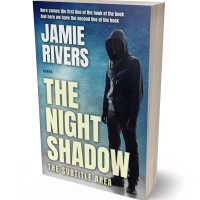 3D view of Premade Mystery & Thriller & Suspense Book Cover - Blue Bayoux