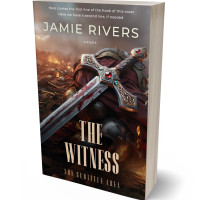 3D view of Premade Fantasy Book Cover - Cocoa Brown