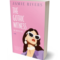 3D view of Premade Abstract Book Cover - Kobi