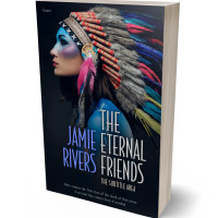 3D view of Premade Western Book Cover - Vulcan