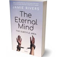 3D view of Premade Self-Improvement & Self-Help Book Cover - Gray Suit