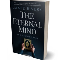 3D view of Premade Religion & Spirituality Book Cover - Ebony