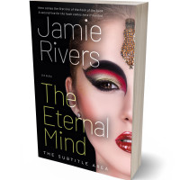 3D view of Premade Fantasy Book Cover - Cocoa Brown