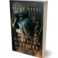 3D view of Premade Fantasy Book Cover - Log Cabin