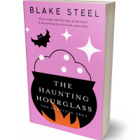 3D view of Premade Children's Book Cover - Black