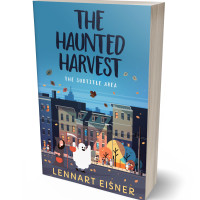 3D view of Premade Children's Book Cover - Wedgewood