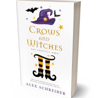 3D view of Premade Children's Book Cover - Bleached Cedar