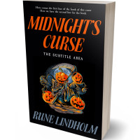 3D view of Premade Horror Book Cover - Hot Cinnamon #16226 | BookCoverZone