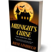3D view of Premade Horror Book Cover - Asphalt #16232 | BookCoverZone