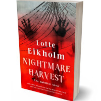 3D view of Premade Mystery & Thriller & Suspense Book Cover - Thunderbird