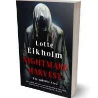 Tablet view of Woodsmoke #16242 - Premade Horror Book Cover