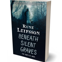 3D view of Premade Mystery & Thriller & Suspense Book Cover - Black Pearl