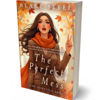 3D view of Premade Chick Lit Book Cover - Cumin