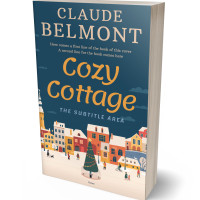 3D view of Premade Chick Lit Book Cover - Blue Dianne