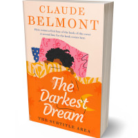 3D view of Premade Chick Lit Book Cover - Champagne