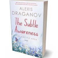 3D view of Premade Chick Lit Book Cover - Catskill White