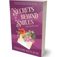 3D view of Premade Poetry Book Cover - Cannon Pink #16391 | BookCoverZone