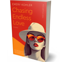 Tablet view of Cinnabar #16428 - Premade Abstract Book Cover