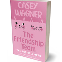 3D view of Premade Children's Book Cover - Kobi