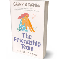 3D view of Premade Romance Book Cover - Bianca