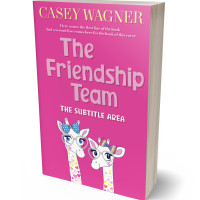 3D view of Premade Teen & Young Adult Book Cover - Cerise #16455 | BookCoverZone