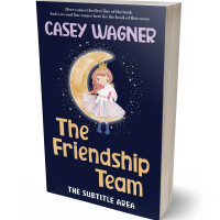 3D view of Premade Children's Book Cover - Cashmere