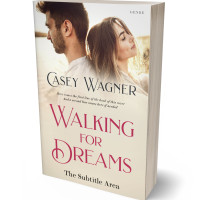 3D view of Premade Romance Book Cover - White Rock