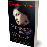 3D view of Premade Mystery & Thriller & Suspense Book Cover - Old Rose