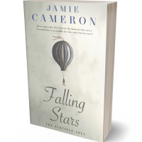 3D view of Premade Surreal Book Cover - Celeste