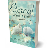 3D view of Premade Romance Book Cover - Gum Leaf