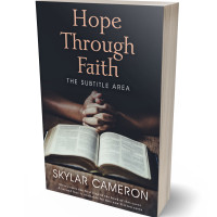 3D view of Premade Religion & Spirituality Book Cover - Ash