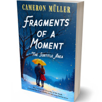 3D view of Premade Romance Book Cover - Chathams Blue