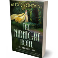 3D view of Premade Fantasy Book Cover - Green Kelp