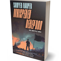 3D view of Premade Action & Adventure Book Cover - Thunder