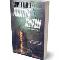 3D view of Premade Mystery & Thriller & Suspense Book Cover - Abbey