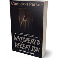 3D view of Premade Horror Book Cover - Cod Gray