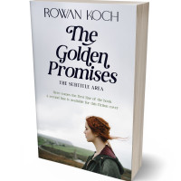 3D view of Premade Literary Fiction Book Cover - Iron