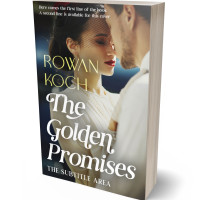 3D view of Premade Romance Book Cover - Makara